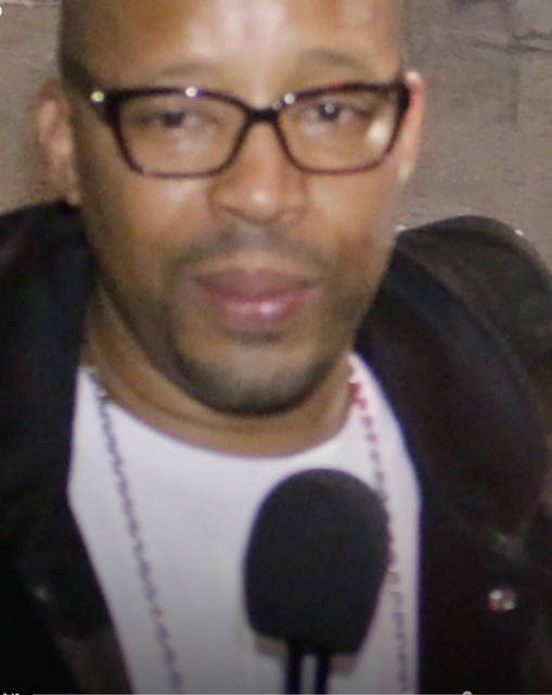 Warren G performing with the Shure V64 microphone on Black Watch Television